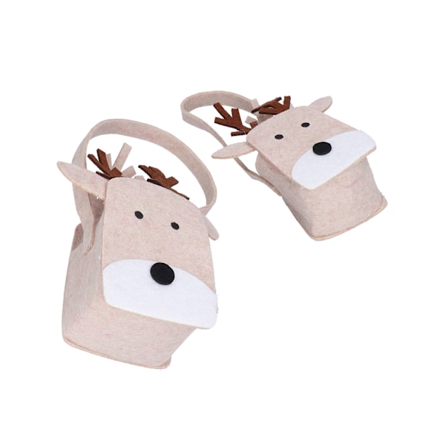 2 stk julegodteriposer DIY Xmas Cookie-tema Gaveposer for gaver