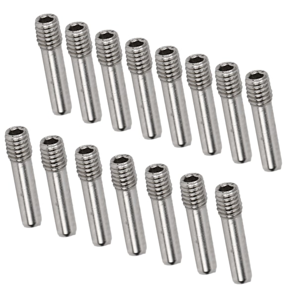 15 stk M3 sekskant skruer i rustfritt stål, uten hode, festemidler, RC bilmodelltilbehør, 12 mm