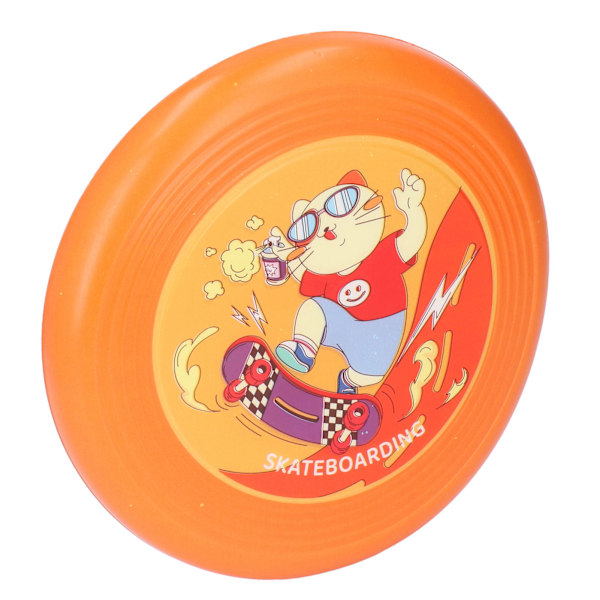 Barn Flying Disc Vikbar Förälder Barn Interaktion Fysisk träning Mjuk PU Sport Disc för utomhuslek katt