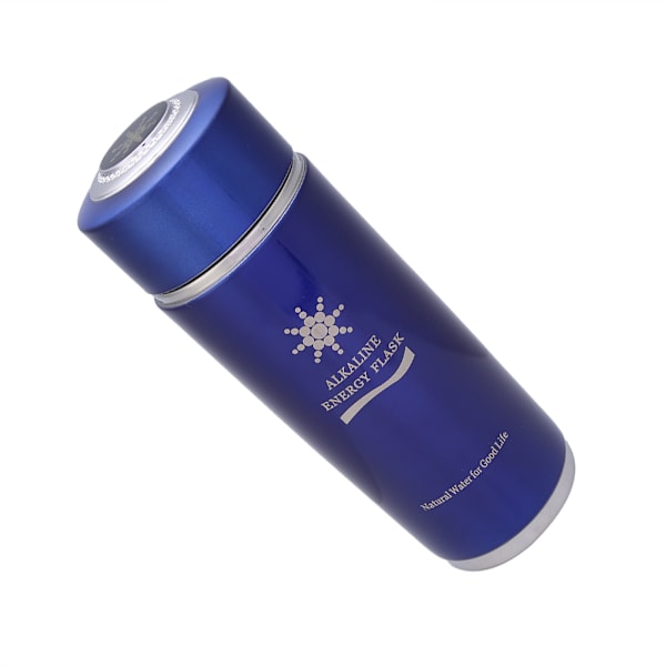 Rustfritt alkalisk vannflaske Bærbar Nano Balance Bio Energy Ionizer Cup Kolbe (blå)
