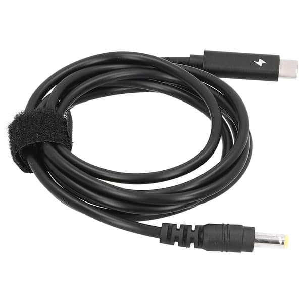 Snabbladdningskabel Typ-C Laddningsport DC5.5x2.5MM Interface för Notebook Strömladdare