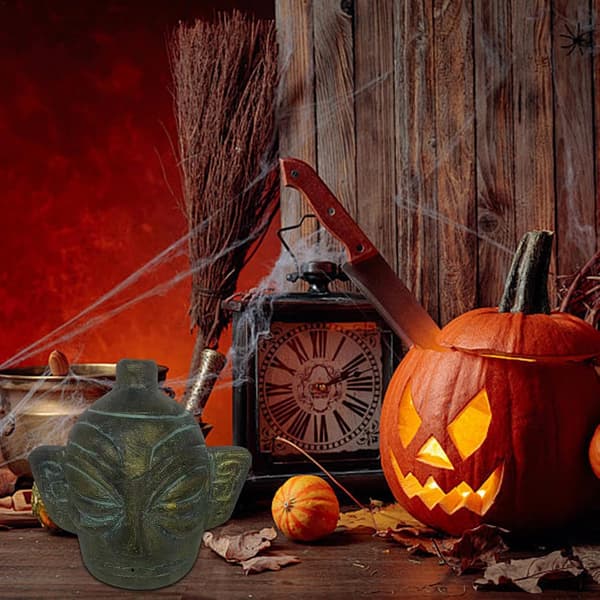Aztekisk dødsfløyte | Høylytt dødsfløyte for Halloween-moro