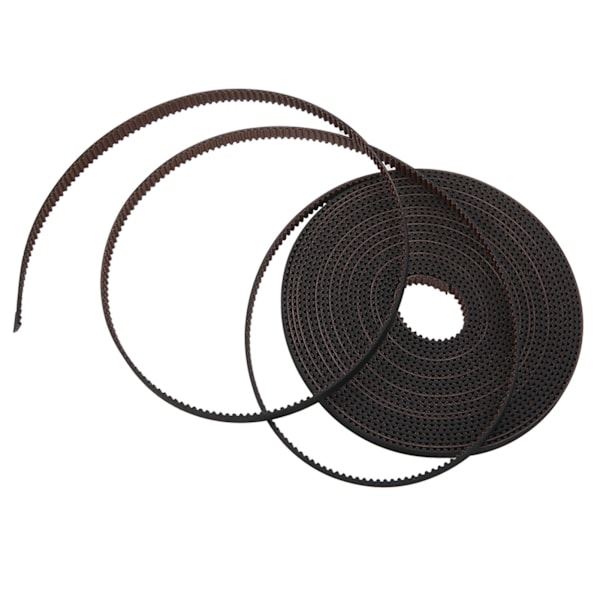 GT26mm gummitandrem højstyrke fleksibel skridsikker synkronrem sort (10m 32,8ft)