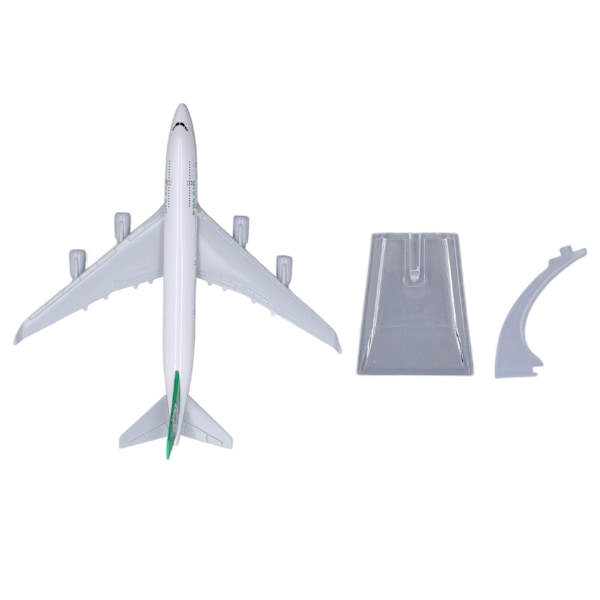 Flygplansmodell Högsimulering Legering Flygplansmodell Leksak med stativ för samlingsdekoration