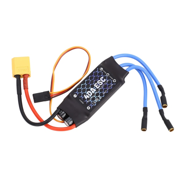 Harjaton ESC 40A XT60 Liitäntä Harjaton ESC RC Kiinteäsiipisille Lentokoneille Pienille Quadrokoptereille