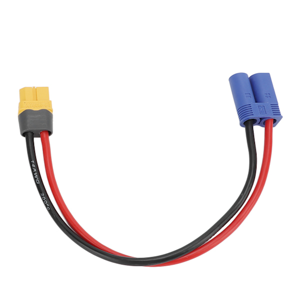 RC-naaras-EC5-uroskaapeli 14AWG XT60HF korkea virta kestävyys korroosionkestävyys EC5-liitäntäsovitinkaapeli