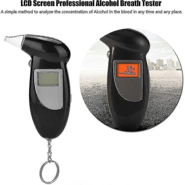 Alkoholalkoholtestare, Professionell LCD-skärm digital