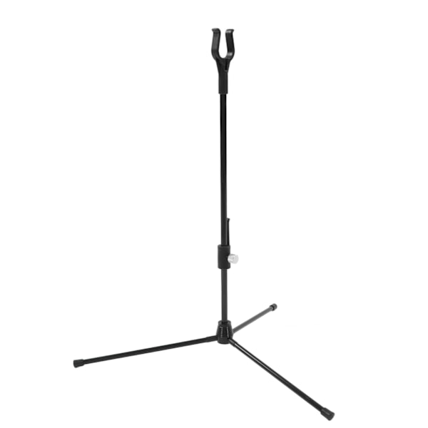 Recurve bueholder Justerbar glasfiberstang Buejagt Bueholder Ultralet bærbar bueholder til udendørs jagt Sort