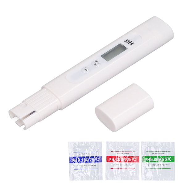 Bærbar PH-Meter Tester Høj Præcision Følsomhed Automatisk Genkendelse Digital Vand PH Testpen