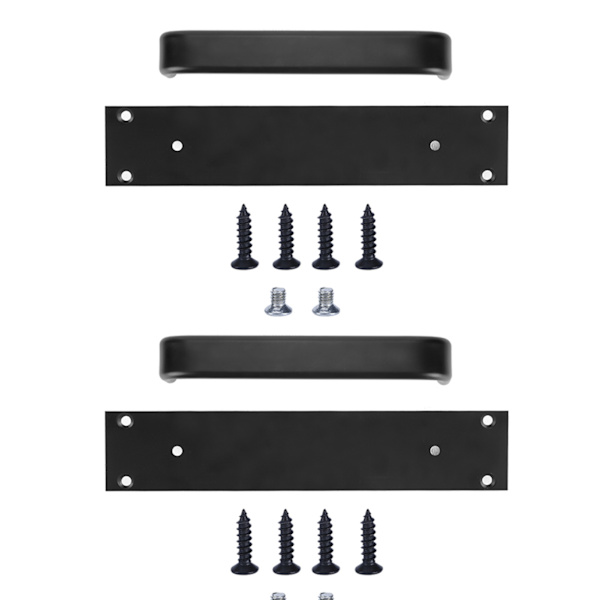 2 stk/sæt Aluminiumdørgreb Hardware Tilbehør til Balkon Skydedør Træ dør