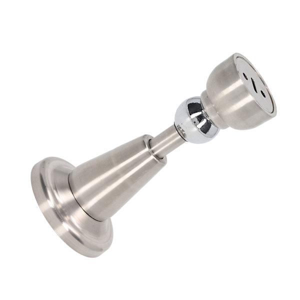 Magnetisk dørstopp Soft Catch Veggmontert propp 304 rustfritt stål Moderne hydraulisk støtdemper