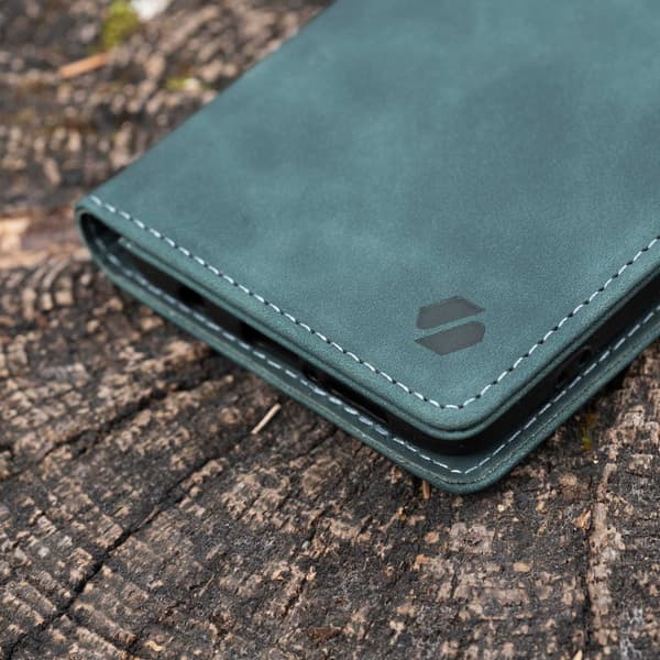 Spacecase Lommebok Kompatibel med Galaxy A52 5G Deksel Blått