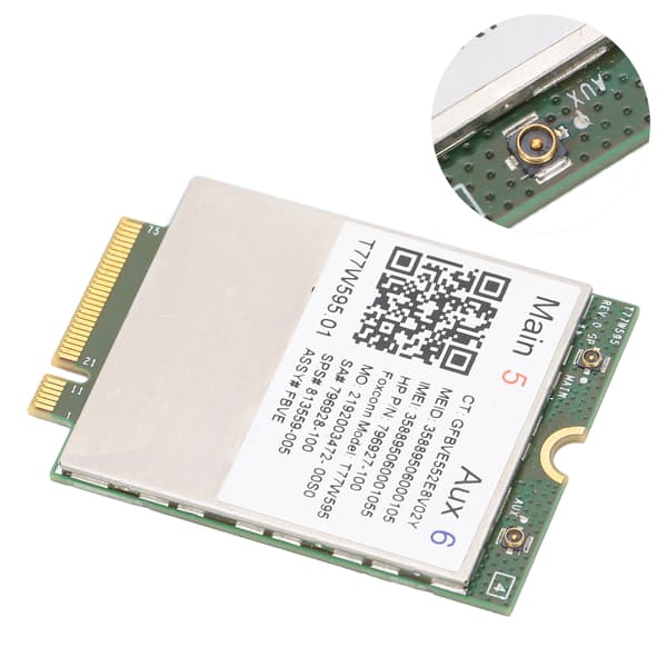 HP LT 4120 Snapdragon X5 4G LTE WWAN M.2 -modeemimodule WIFI-verkkoadapteri