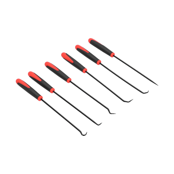 6 st Oljetätningar Krokar ORing Packning Avdragare Remover Pick Set Bärbara Auto Bil Handverktyg