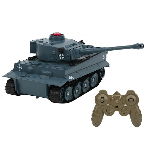 Q85 2,4G RC-tankki 1/30 Kaukosäädin Tankki Leikkiauto Lapsille Ajoneuvomalli Leikkikalu Lahja Sininen
