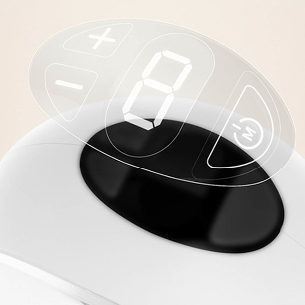 Elektrisk brystpumpe alt-i-én bærbar trådløs ergonomisk buet fuldautomatisk elektrisk brystpumpe