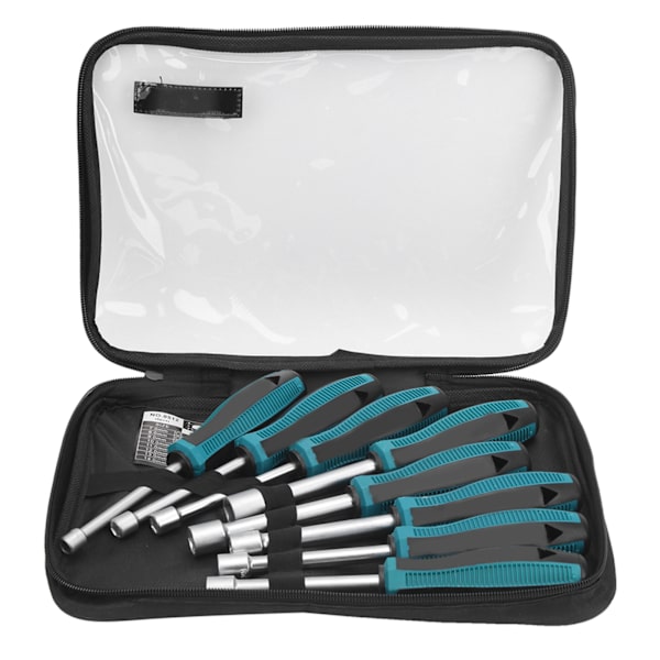 8-piece Hex Socket Screwdriver Set, Steel Non-slip Handle Hand Tools