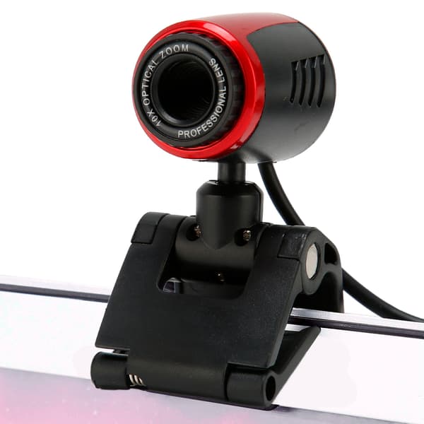 360 graders USB2.0 HD-webkamera med MIC til computer PC Laptop - Perfekt til Skype / MSN