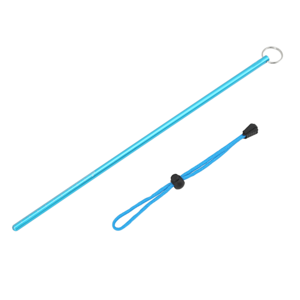 Sukellusosoitintikku Alumiiniseos 35cm Monitoiminen vedenalainen sauva LanyardBlue