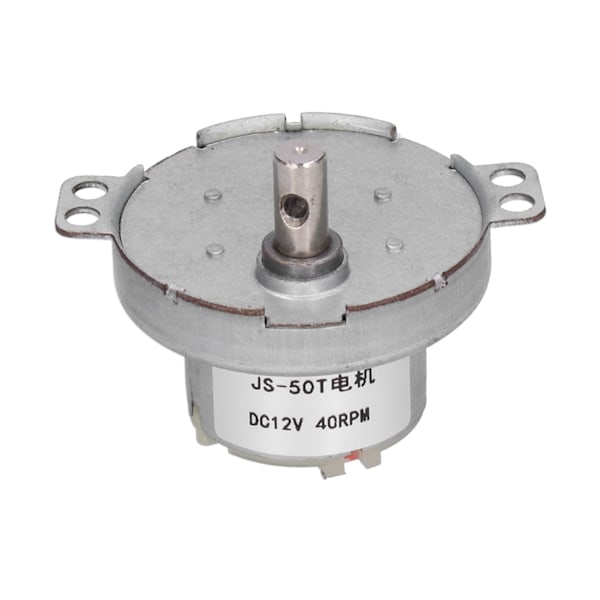 Vaihdemoottorivaihde Laite vaihteistolle Teollinen ohjausvaruste 40 RPM DC12V JS‑50T