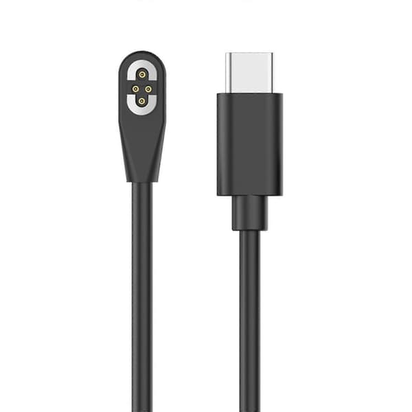 SHOKZ OpenSwimPro S710 Magnetisk Laddningskabel & Nätadapter för Snabbladdning black type c
