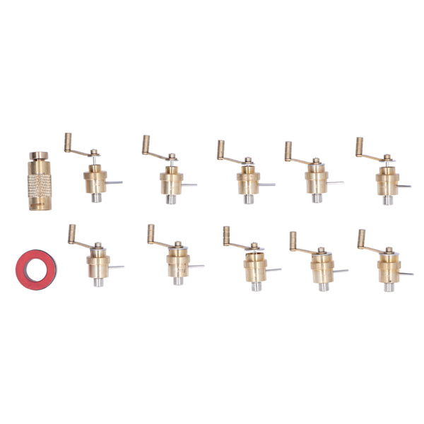 Mainspring Winder Set Mässing Klocka Reparations Verktyg Armbandsur Reparation Kit Gör det själv Urmakare Verktyg