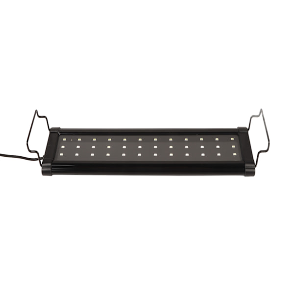 LED Fish Tank Light Full Spectrum 3 lägen Akvarielampa med utdragbar konsol för sötvattentank EU-kontakt 100‑240V
