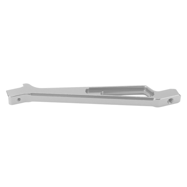 Styrplåtssupportram i aluminiumlegering för ARRMA SENTON 1/10 för TYPHON 1/8 för KRATON 6S 1/8 Silver