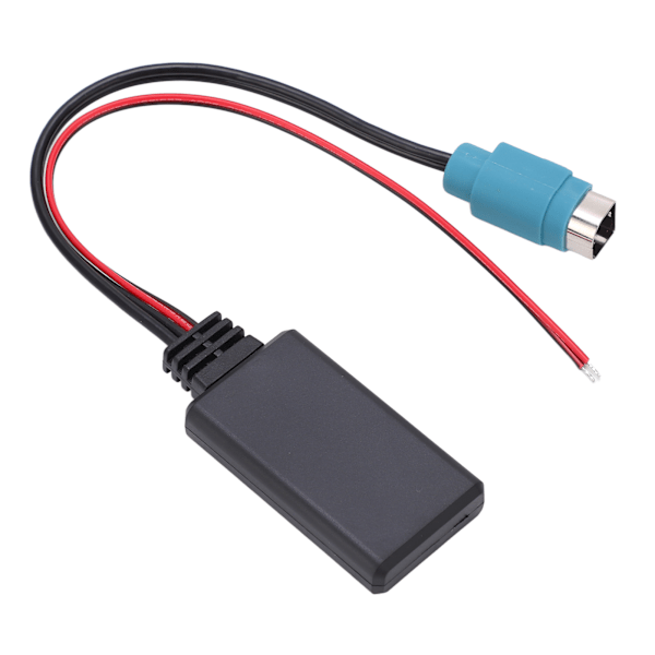 Bluetooth AUX in kabeladapter Stereoingångskabelbyte för Alpine CDEW203Ri IDA X303 X305 X301