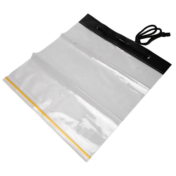2 stk multifunksjonell vanntett konvoluttholder Transparent pennveske Oppbevaringsmappe