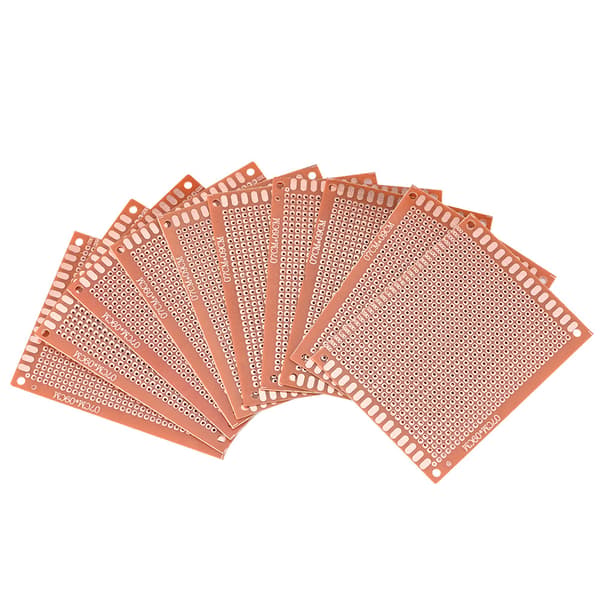 10 st/set 7x9cm DIY Prototyp Enkelsidig PCB Universell Kretskort