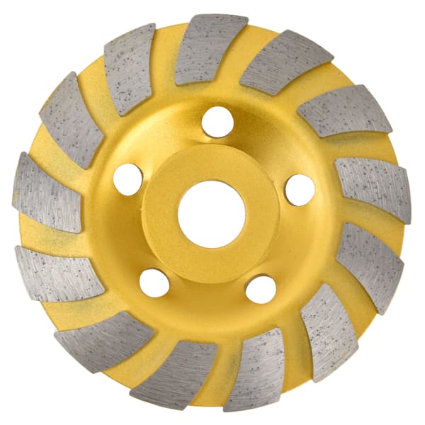 125 mm snabbskärande turbo diamantsegmenterad slipskiva för murverk