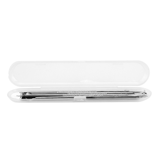 Pimple Blackhead Remover Pointed Comedone Removal Needle Double Head Pressing Ring Tool Kit