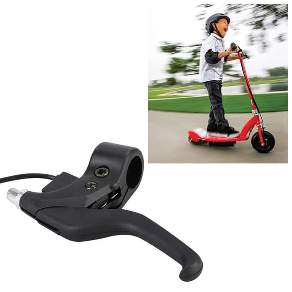 Sort Plastik Venstre Bremsespadel til Razor El-Scooter Pocket E-cykel