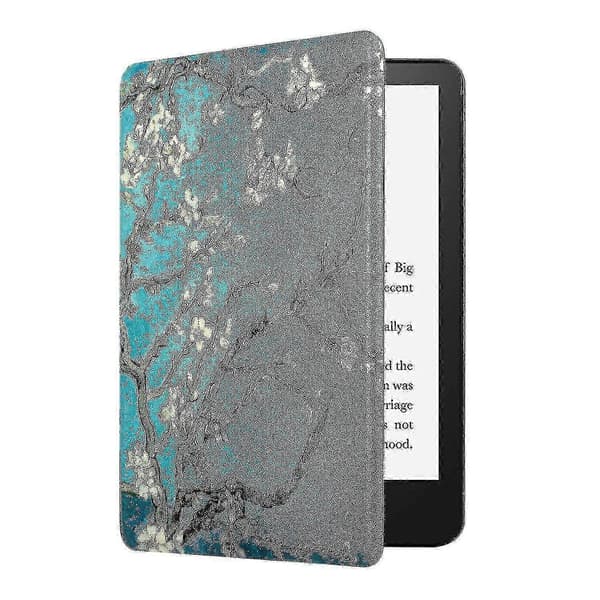 Smart Wake-Sleep-etui til Kindle Paperwhite 6 tommer (2012-2016 versioner) 03 Blossom Paperwhite 5th 6th 7th Gen