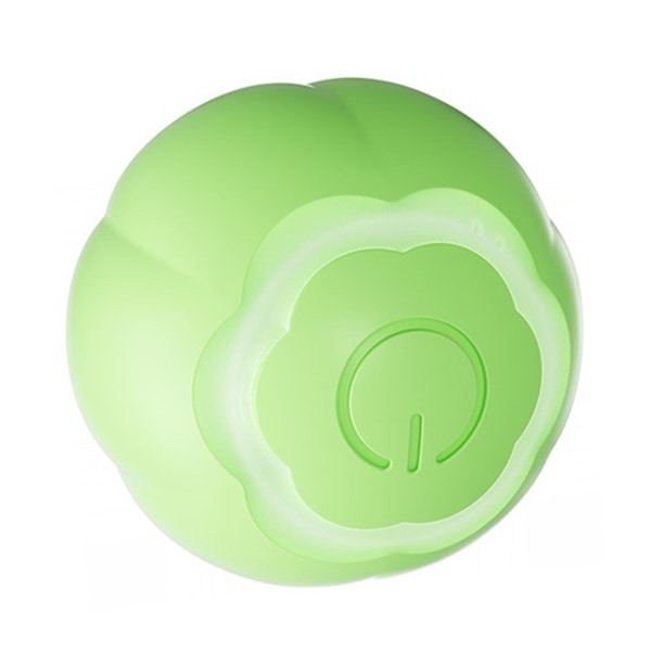 Smart Cat Toy Ball Interaktiv Bittålig Lindra tristess Automatisk Rörlig Rullboll för Katt Kattunge Gräsgrön