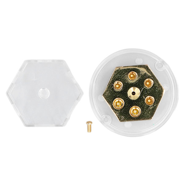 Distribusjonsblokk jordtråd negativ splitter 2x0 gauge inn 4x4 gauge ut sikringsholder for bilstereo forsterker