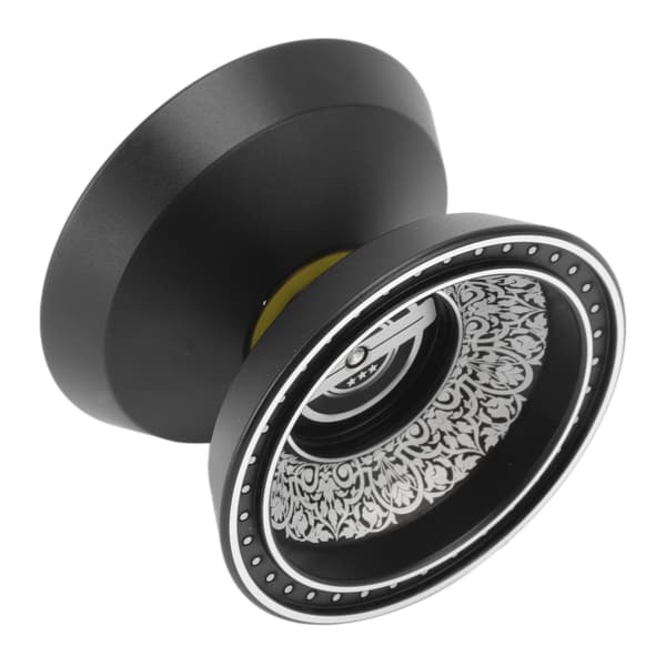 Responsive Yoyo Beginner Black Fashionable Player Yoyo Toy Gift with Replacement Strings