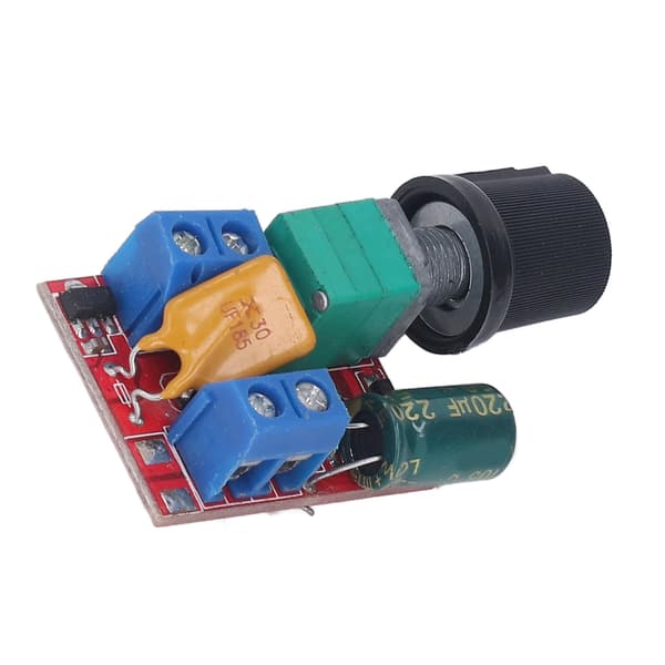 Motor Speed Controller PWM Controller Self-Resetting Fuse 1% to 100% Duty Cycle LED Dimmer Control Board