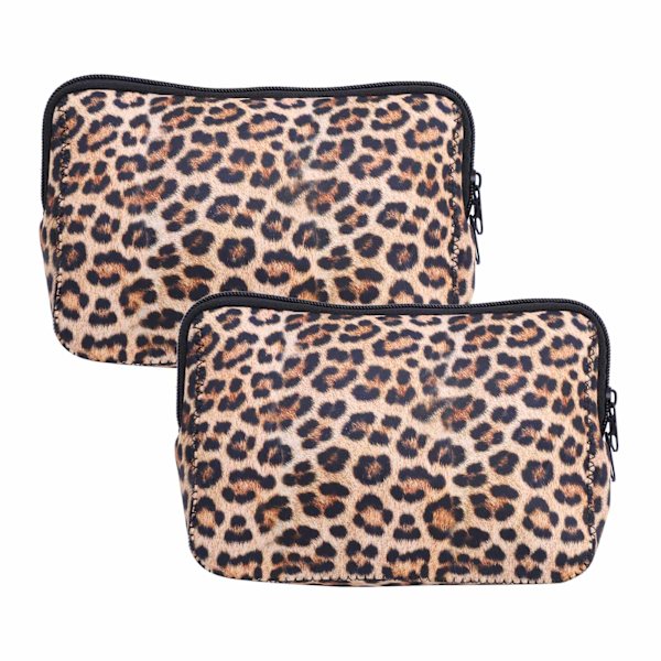 2 stk Udendørsrejser Neopren Kosmetik Taske Makeup Taske Pose Bærbar Håndtaske OrganizerNo.3
