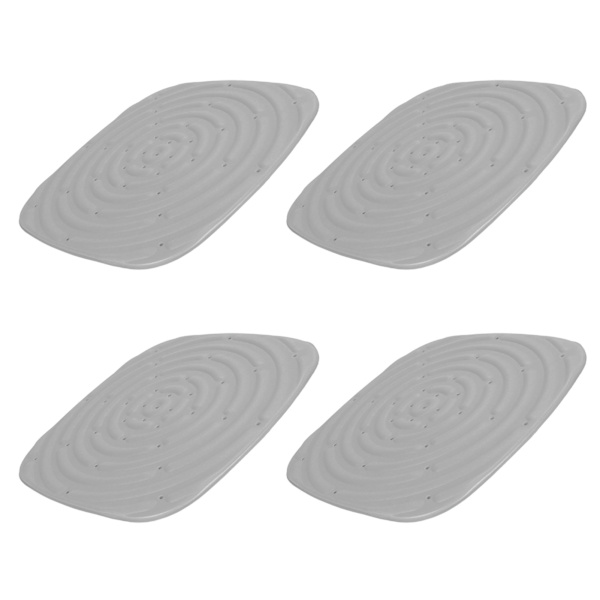 4 Pcs Chicken Nesting Pad Washable Nesting Pad Reusable Bed Mat Hen Laying Box Liners Pad Gray