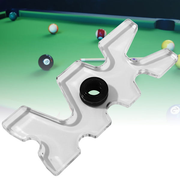 Läpinäkyvä akryyli Snooker Biljardi Köteline Moosehead Heads Tarvikkeet Nine Ball Clubille