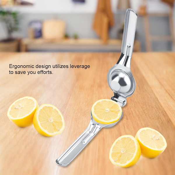 Ergonomisk mini citronpress i rustfrit stål Lime Juicer