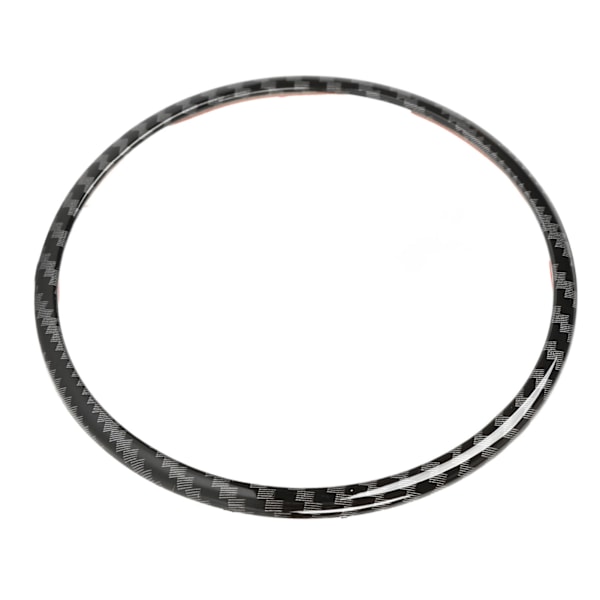 Ratt Emblem Ring Kolfiber Look Enkel Snygg Ersättning för Mazda CX‑3 CX‑5 CX‑9