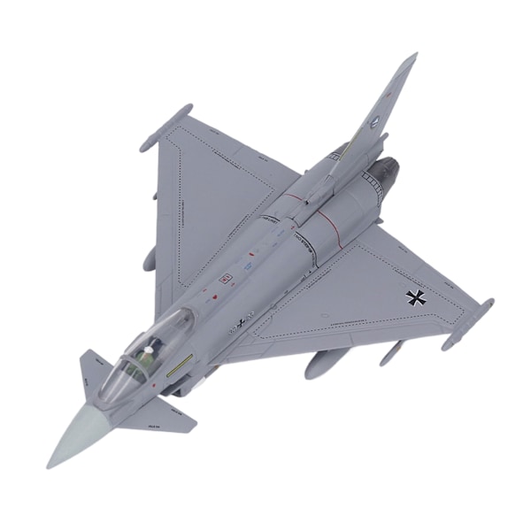 1:100 Jagerflymodel Legering Blegning-resistent Simulering i ægte skala Perfekte detaljer Flyvemodel med stabil base