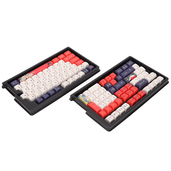 PBT Tastatur Keycaps 113 Taster Ergonomisk design Enkel installasjon PBT Dye Sublimation Keycap for mekaniske tastaturer