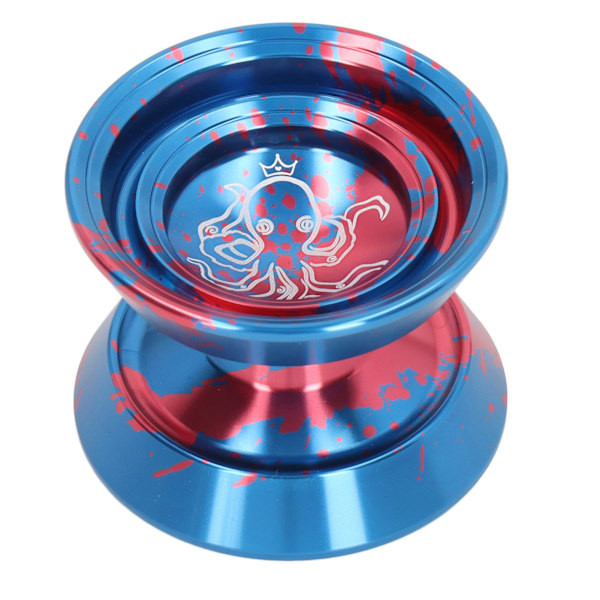 YoYo Ball svarar inte aluminiumlegering Advanced Fade Free Utsökt för tävling med handske 3st strängar Blå