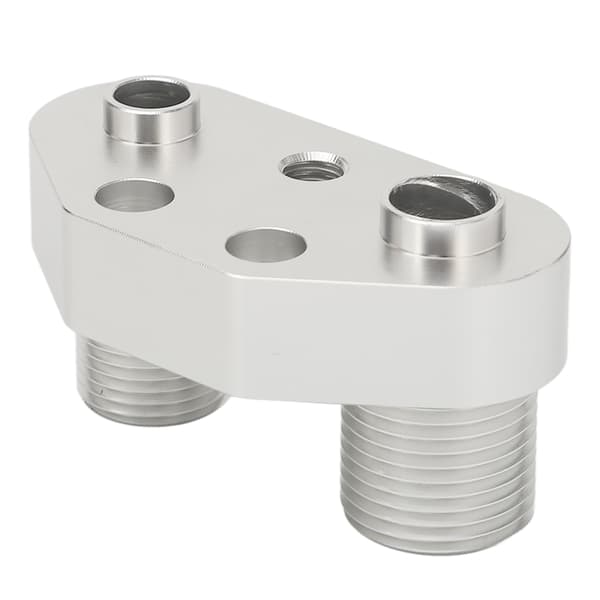 AC Kompressor Adapter Reparationssæt Aluminium Legering God Forsegling Lige Montering til Sanden SD7B10 7176 Kompressor