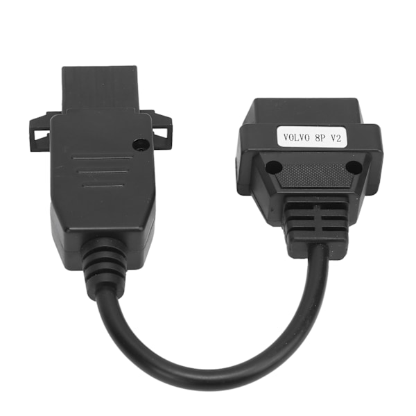 30 cm:n OBD2-diagnostiikka-kaapeliadapteri 8-nastainen 16-nastaiseen muoviseen skannaustyökalun johtoon kuorma-autoille