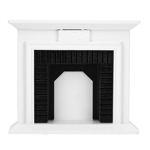 1:12 Dockhus Miniatyrmöbler Trä öppen spis för dockhus Tillbehör Dekorleksaker